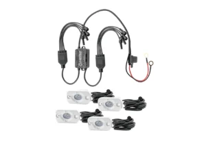 HEISE RBG Accent Light Kit - 4 Pack