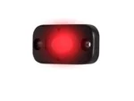 HEISE Auxiliary Accent Lighting Pod - 1.5" x 3" - Black/Red