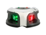 Attwood LightArmor Bow Mount Navigation Light - Stainless Steel - Bi-Color - 2NM
