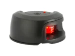 Attwood LightArmor Deck Mount Navigation Light - Black Composite - Port (red) - 2NM