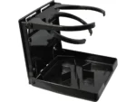 Attwood Fold-Up Drink Holder - Dual Ring - Black