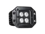 HEISE Blackout LED Cube Light - Flush Mount - 3"