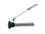 TACO Stainless Steel Pin & Lanyard w/Plastic Knob