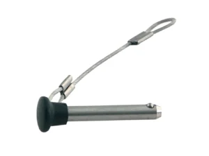 TACO Stainless Steel Pin & Lanyard w/Plastic Knob