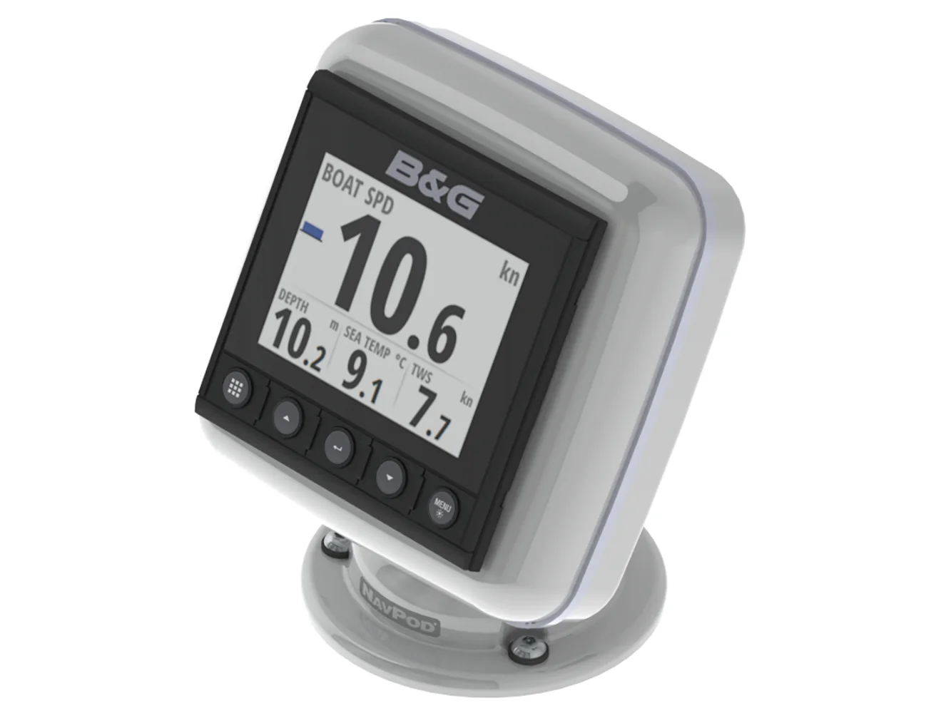 NavPod PowerPod Pre-Cut f/1 Simrad IS42 / B&G Triton²/AP44 Square Hole Instrument