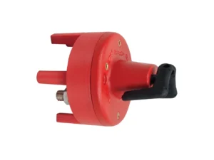 Perko Dual Battery Switch w/Mounting Ring & Legs - Bulkhead Mount