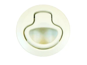 Southco Flush Plastic Pull Latch - Pull To Open - Non Locking - Beige
