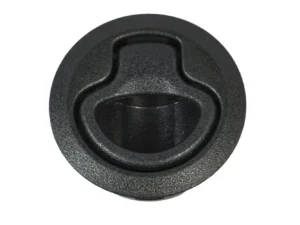 Southco Flush Plastic Pull Latch - Pull To Close - Black