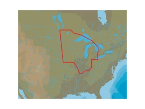 C-MAP 4D Lakes NA-D072 North Central