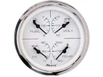 Faria Chesapeake White SS 4" Multifunction Gauge