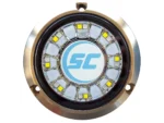 Shadow-Caster Blue/White Color Changing Underwater Light - 16 LEDs - Bronze