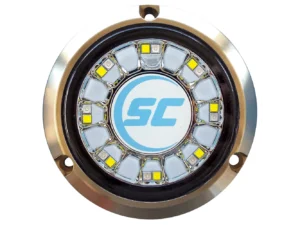 Shadow-Caster Blue/White Color Changing Underwater Light - 16 LEDs - Bronze