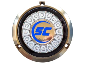 Shadow-Caster Ultra Blue Single Color Underwater Light - 16 LEDs - Bronze