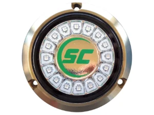 Shadow-Caster Aqua Green Single Color Underwater Light - 16 LEDs - Bronze