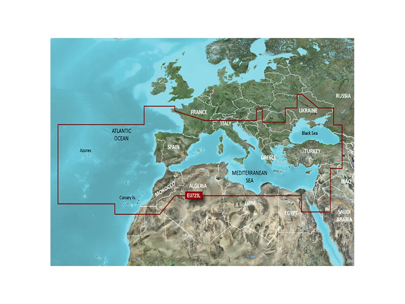 Garmin BlueChart® g3 Vision® HD - VEU723L - France - microSD™/SD™