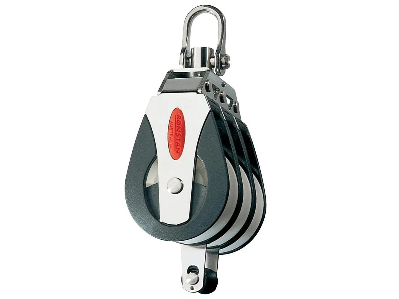 Ronstan Series 40 All Purpose Block - Triple - Becket - Swivel Head