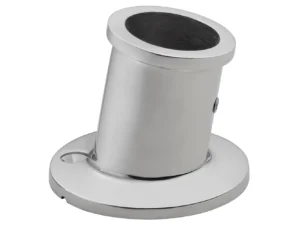 Whitecap Top-Mounted Flag Pole Socket - Stainless Seel - 1-1/4" ID