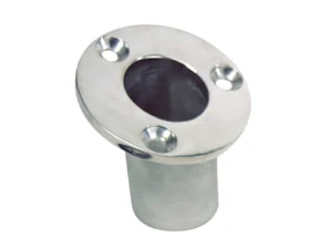 Whitecap Flush Mount Flag Pole Socket - Stainless Steel - 1-1/4" ID