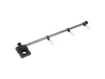 Whitecap 17" Rail Mount Flag Pole - 1/2" Diameter, Stainless Steel Staff Nylon Mount