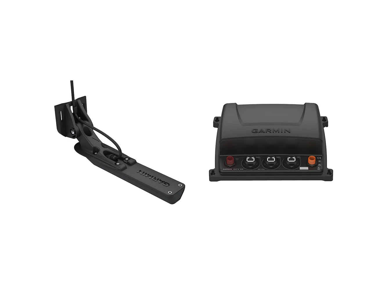 Garmin GCV™ 20 Ultra HD Scanning Sonar Black Box w/GT34UHD-TM Ultra HD Transom Mount Transducer