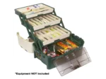 Plano Hybrid Hip 3-Tray Tackle Box - Forest Green