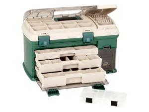 Plano 3-Drawer Tackle Box XL - Green/Beige