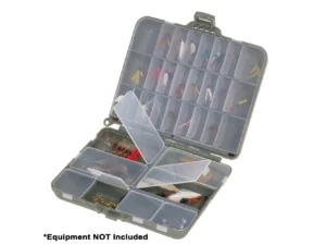 Plano Compact Side-By-Side Tackle Organizer - Grey/Clear