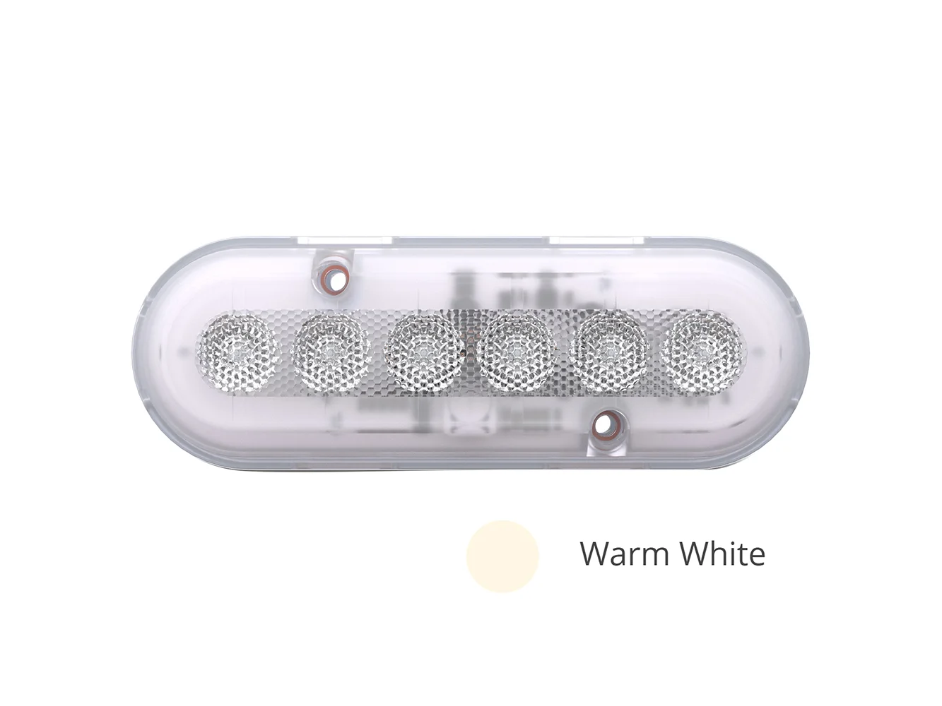 OceanLED M6 Gen2 Mast Light - Surface Mount - Warm White