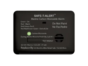 Safe-T-Alert 62 Series Carbon Monoxide Alarm w/Relay - 12V - 62-541-R-Marine - Surface Mount - Black