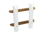Whitecap Teak 2-Rod Tournament Storage Rack