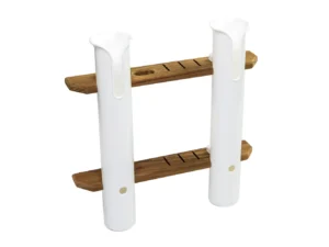 Whitecap Teak 2-Rod Tournament Storage Rack