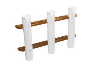 Whitecap Teak 3-Rod Tournament Storage Rack