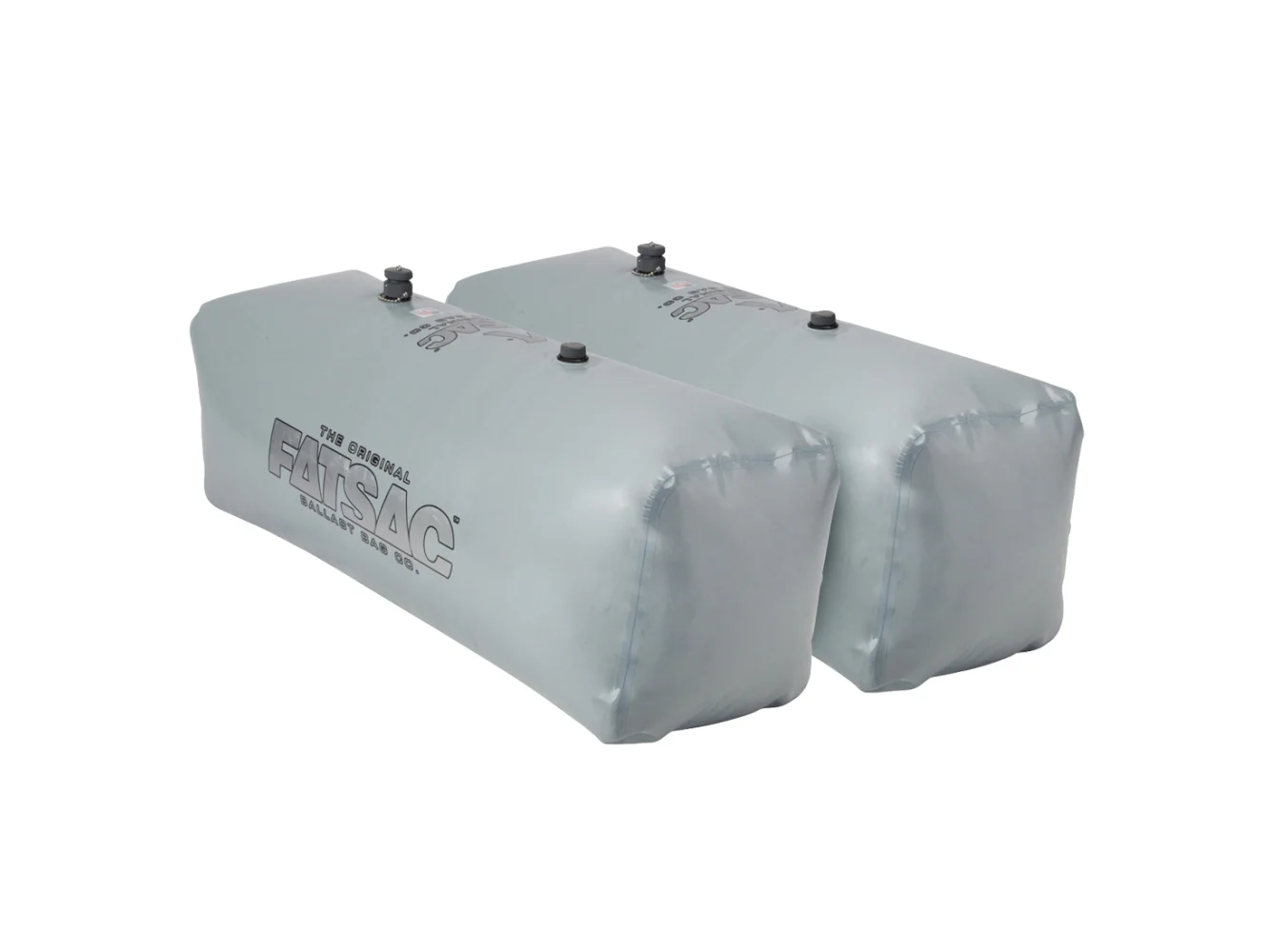 FATSAC V-drive Fat Sacs - Pair - 400lbs Each - Gray
