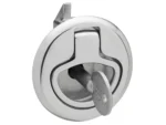 Whitecap Slam Latch Stainless Steel Locking Ring Pull