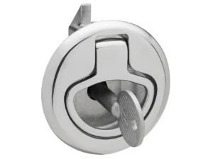 Whitecap Slam Latch Stainless Steel Locking Ring Pull