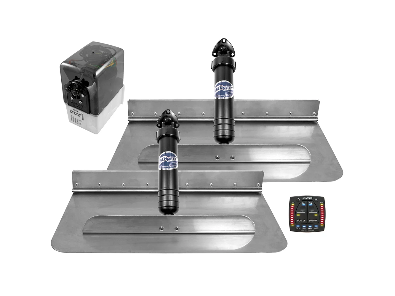 Bennett 2412ATP 24 x 12 Hydraulic Trim Tabs w/ATP