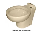 Raritan Marine Elegance - Household Style - Almond - Tall Angle Back - Freshwater Solenoid - Smart Toilet Control - 12V