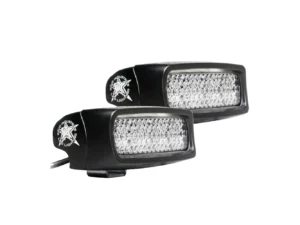 RIGID Industries SR-Q PRO Back Up Light Kit - Surface Mount Diffused - Pair - Black