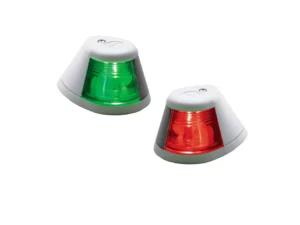 Perko 12V Side Lights - Pair - Horizontal Mount - White