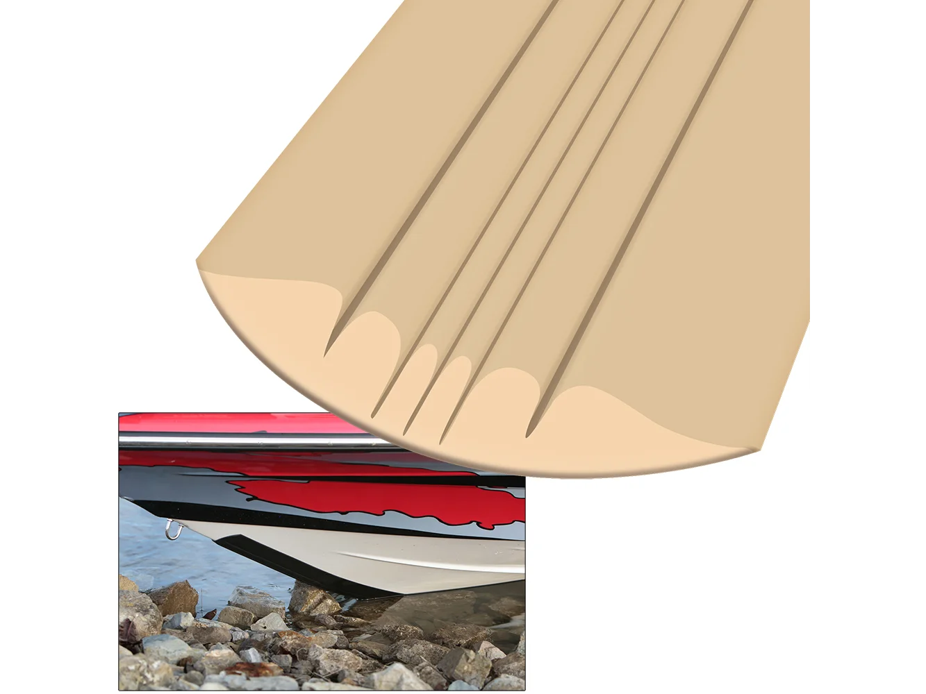 Megaware KeelGuard® - 7' - Sand