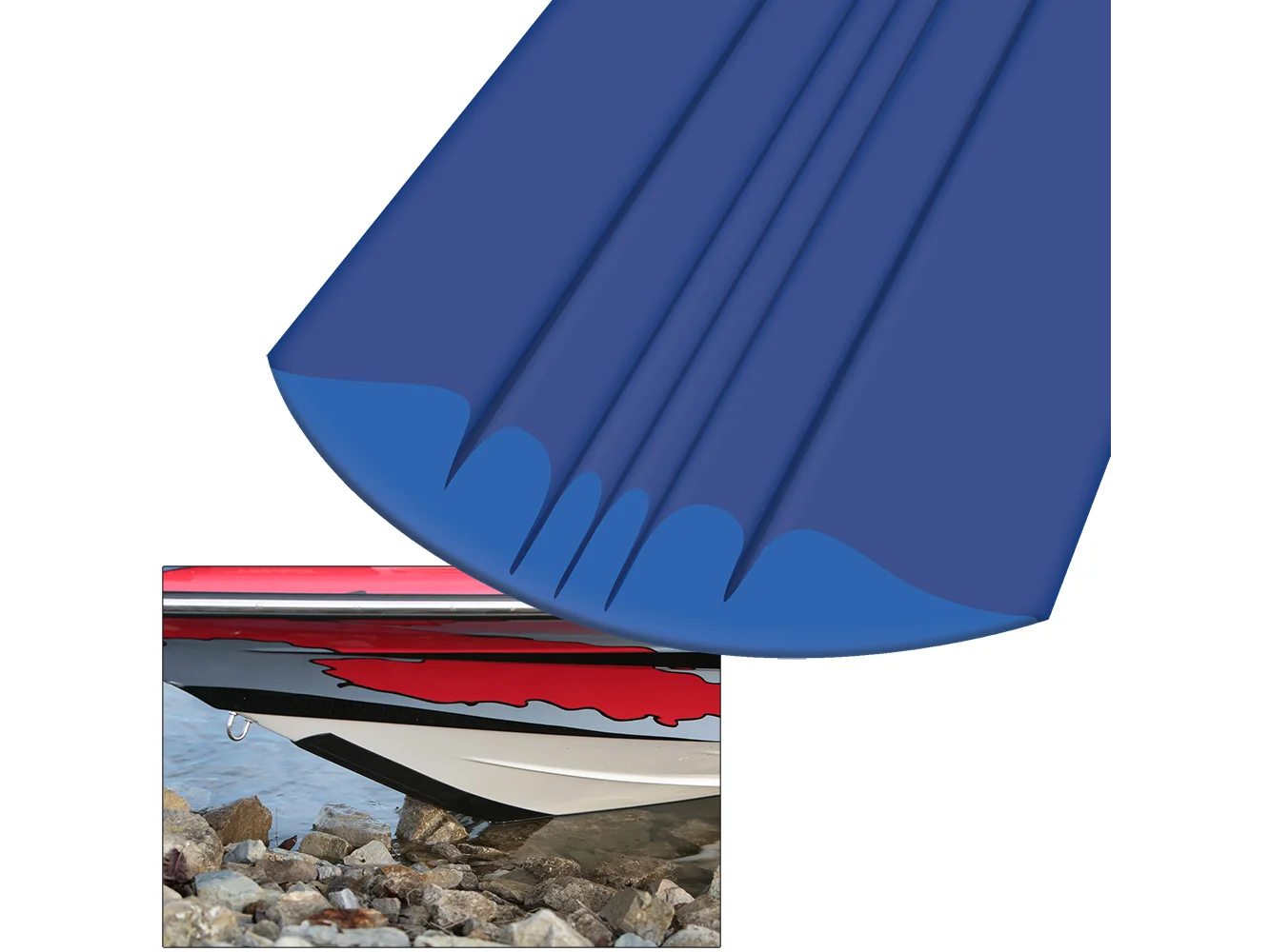 Megaware KeelGuard® - 12' - Blue