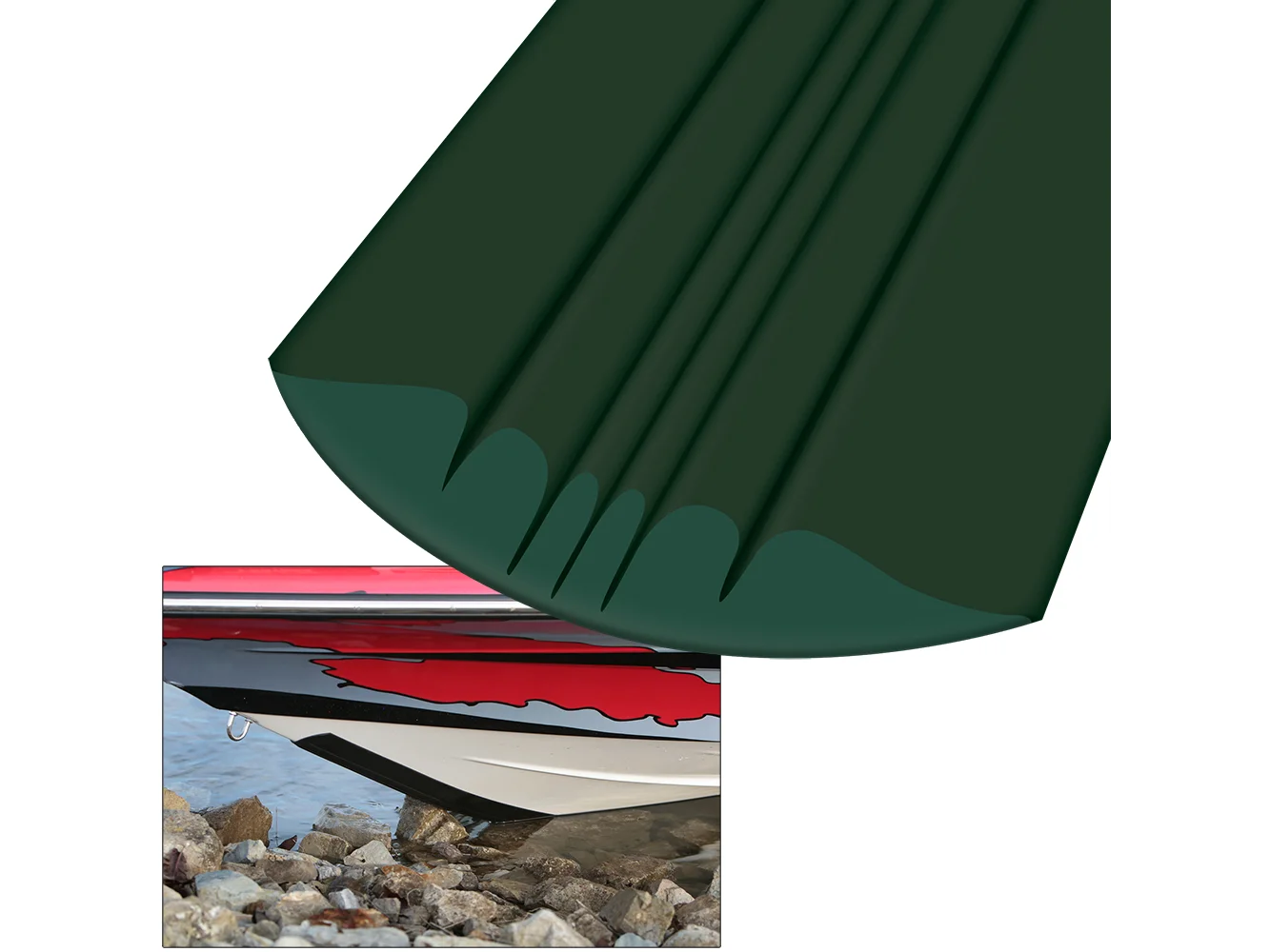 Megaware KeelGuard® - 7' - Hunter Green