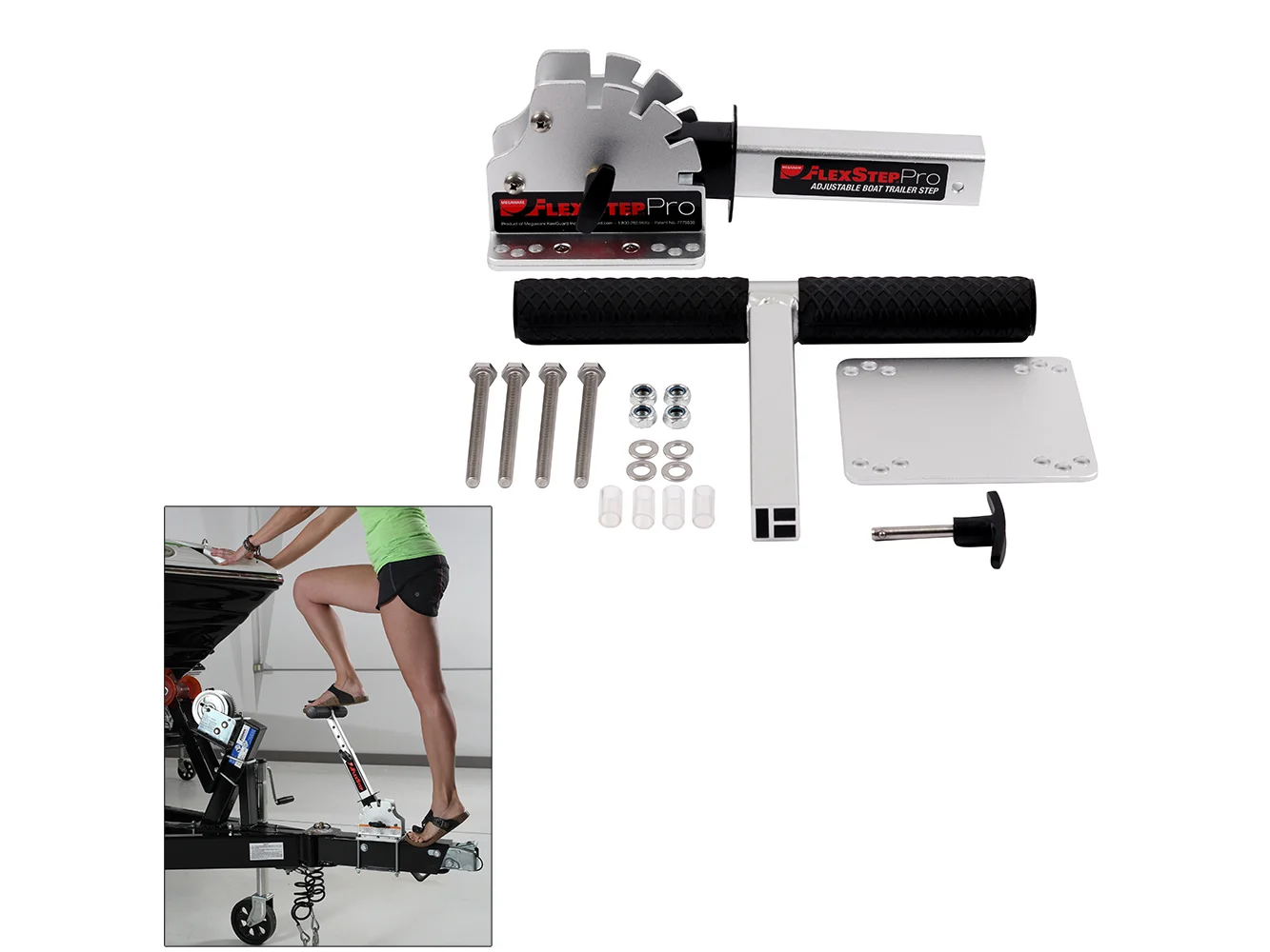 Megaware FlexStep® Pro Package - Aluminum