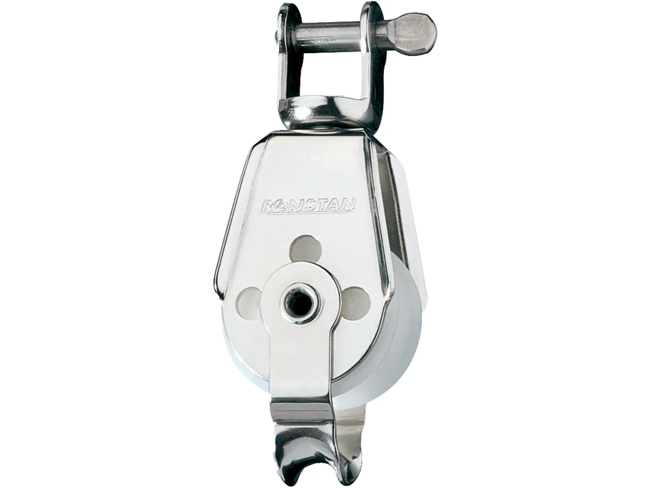 Ronstan Series 30 Utility Block - Single, Becket, Swivel Shackle Head
