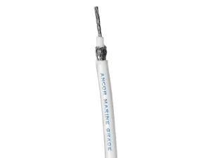 Ancor RG 8X White Tinned Coaxial Cable - Sold By The Foot