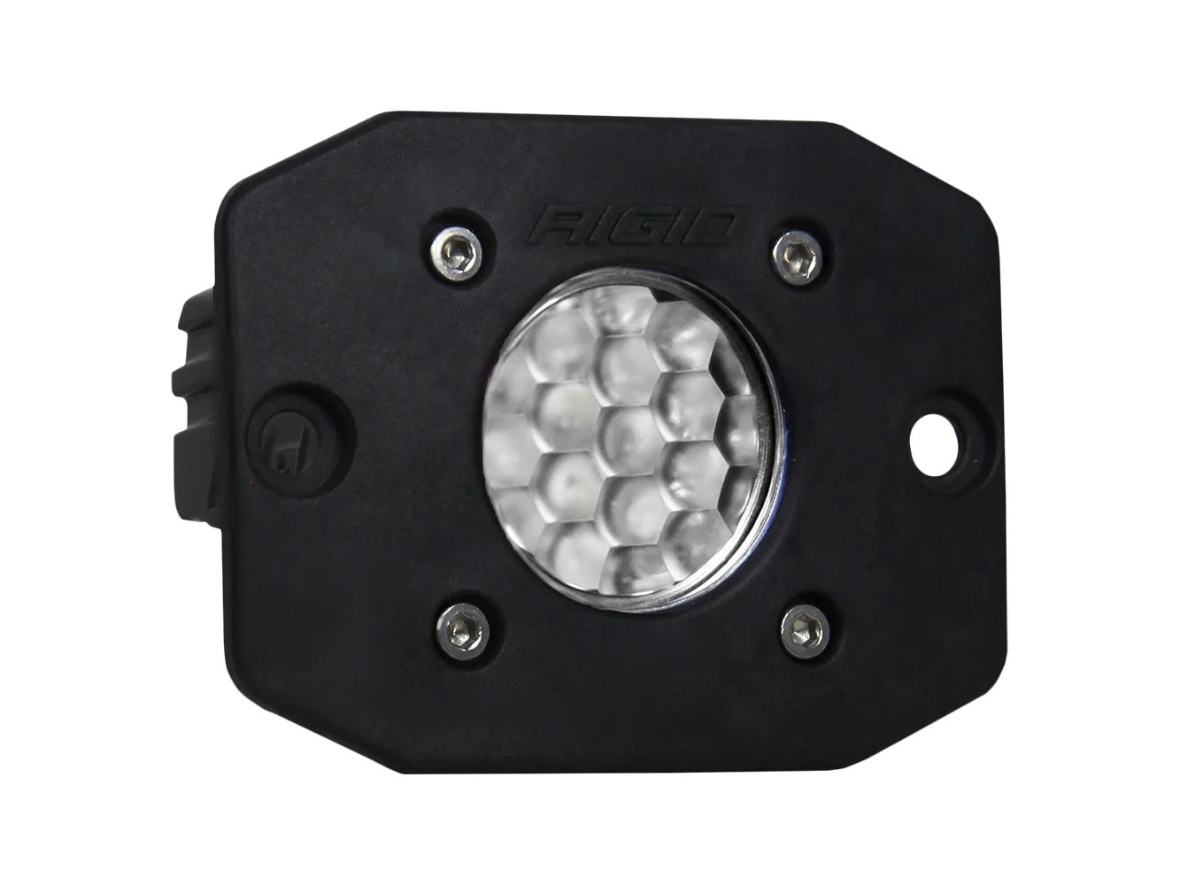 RIGID Industries Ignite Flush Mount Diffused - Single - Black