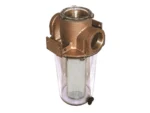 GROCO ARG-1500 Series 1-1/2" Raw Water Strainer w/Non-Metallic Plastic Basket