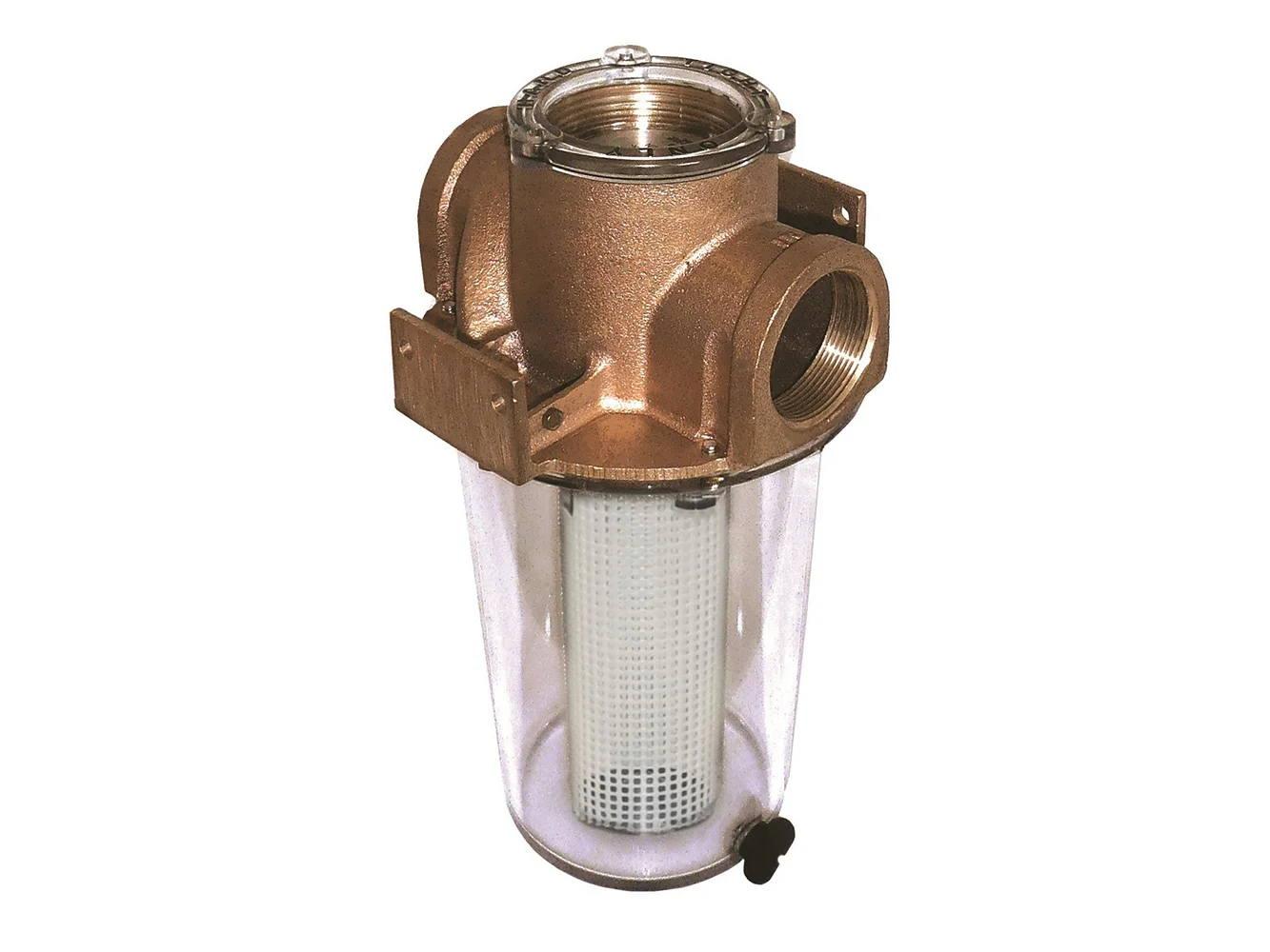 GROCO ARG-1500 Series 1-1/2" Raw Water Strainer w/Non-Metallic Plastic Basket