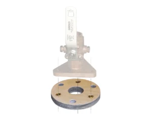 GROCO Backing Block f/3/4" & 1" Seacocks