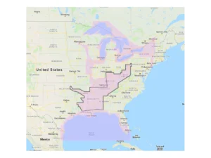 Furuno Gulf of Mexico, Great Lakes & Rivers - Vector Chart & Standard Resolution Satellite Photos f/Part of the Great Lakes - Unlock Code